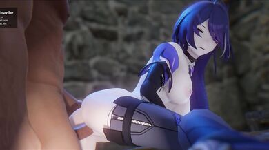 Anime Schoolgirl Acheron Gets Pounded