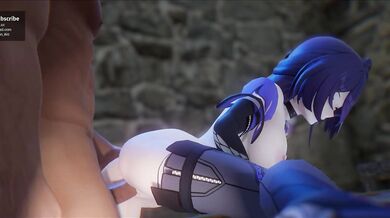 Anime Schoolgirl Acheron Gets Pounded