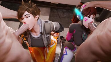 Tracer & D.Va's Erotic Adventure, Vol. 1 [Uncensored][TheCount][NSFW]