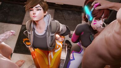 Tracer & D.Va's Erotic Adventure, Vol. 1 [Uncensored][TheCount][NSFW]