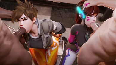 Tracer & D.Va's Erotic Adventure, Vol. 1 [Uncensored][TheCount][NSFW]