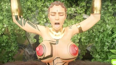 Jungle Juice: Primates and Native Hottie Get It On!