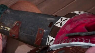 Baron's revenge after Ciri's bet loss