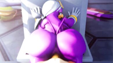 Wave Rides Tails' Cock From Behind