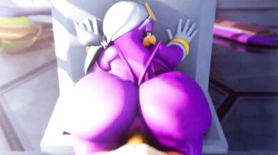 Wave Rides Tails' Cock From Behind