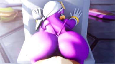 Wave Rides Tails' Cock From Behind