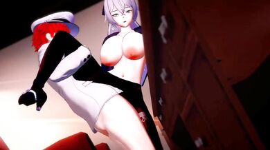 Captain visits Dr. H's office, meets Bronya and their sexual desires explode.