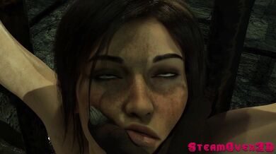Lara Croft's Anal Destruction [Full HD 3D]