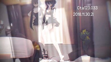 'Kurumi Tokisaki in the Hotel - A Love Triangle with a Twist!'