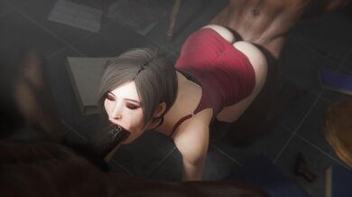 The Ada Wong Double Penetration Bonanza: A Blacked, BBvsh and Madruga3D Collaboration!