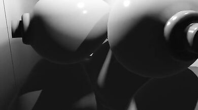 Inflatable Shark Girl Gets Deflated in the Elevator