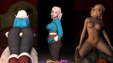 Dance of the Hentai Triad: Zelda's Lesbian Threesome