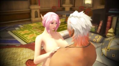 MagicalMysticVA Voice in Final Fantasy XIV Riding Animation Porn!