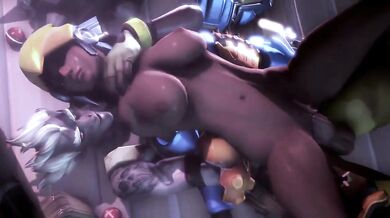 Pharah's Anal Expedition: An Overwatch PMV Adventure