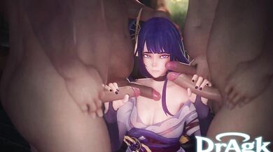 Raiden's Surrounded Sexfest - Part 1
