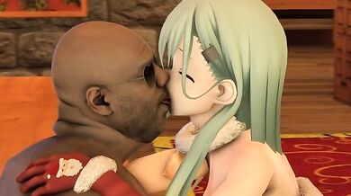 Battleship Fleet Girls Suzuya and Coach Get Busy with Poopy Smoosh