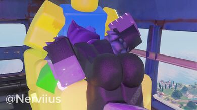 Battle Bus Blowjob: Raven Team Leader's Jizz-Jugging Journey