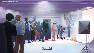 Big Tits Babe Gets Fucked Hard in the Corner