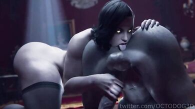 Dominatrix Dimitrescu's Femdom Tyranny