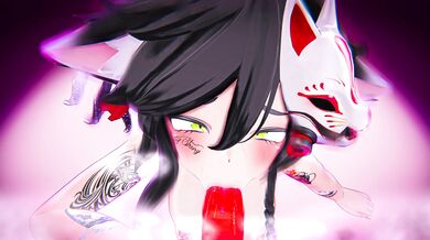 Cock Sucking Futanari Fuckfest with Aznyan07!