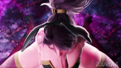 Akali's Rabbit Hole: A Hardcore Deepthroat Tale [NSFW]
