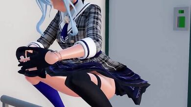 Suisei invaded by ishuK_MMD