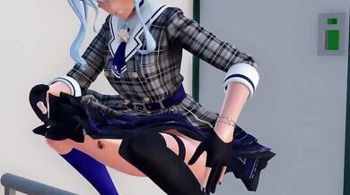Suisei invaded by ishuK_MMD