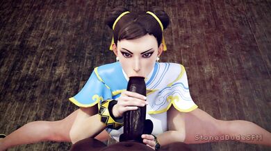 Mortal Kombat - The Hentai Chronicles: Chun Li's Split Blowjob and BBC Adventure with StonedudeFM.