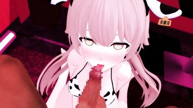 Gushing Explosion: Hifumi's O-Face