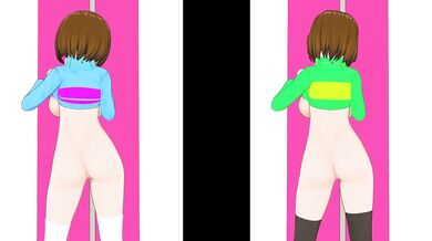 Chara's Rabbit Hole Gangbang with Frisk