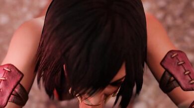 Mileena's Tempting Bite