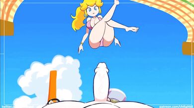 A.I. modified Princess Peach's body in Selfless Delight with Delphine - V1.