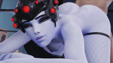 WidowMaker: Anal Doggy Style with Almonds (AlmondSFM) - A Hentai Porn Parody