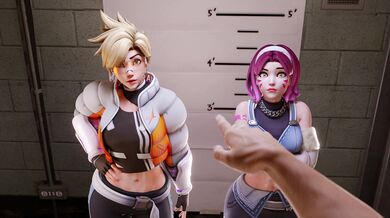 Tracer and D.Va Get Naked in 'TheCount's' Latest Hentai Porn Video, Part 1