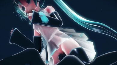 Sexualized Miku's Time Manipulation Performance