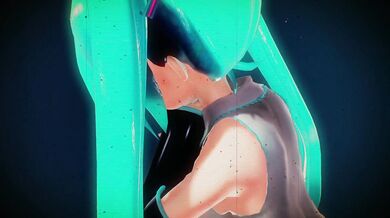 Sexualized Miku's Time Manipulation Performance