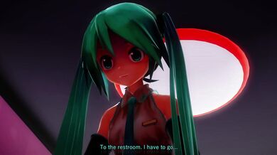Sexualized Miku's Time Manipulation Performance