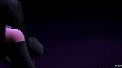 'Big-Breasted Vampire Princess Shao Ji Sensually Moves in Clothing While Dancing Before Sexual Intercourse'