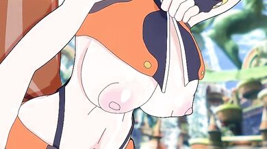 Makoto Nanaya: Blazblue Hentai Amplification