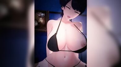 You are watching an adult video of a Japanese teacher named Mrs. Komi-san, who is having sex with her student. Will you watch it or not?