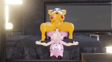 Amy gets pounded by the ravenous Rouge
