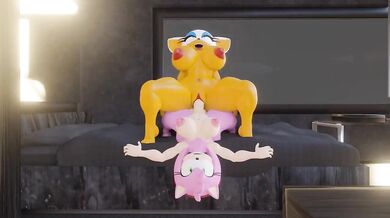 Amy gets pounded by the ravenous Rouge