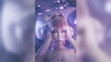 Evelynn's Megaera-themed Deep Throating Adventures