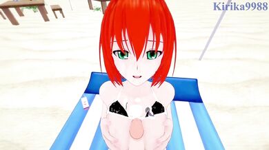 'A Beachside Erotic Encounter Between Chise Hatori and the Ancient Magus'