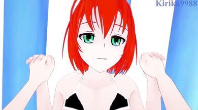 'A Beachside Erotic Encounter Between Chise Hatori and the Ancient Magus'