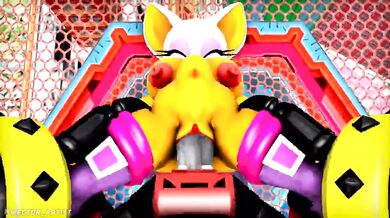 Rouge getting plowed by a voracious Alpha