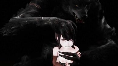 Mavis Gets Roughly Pegged by the Lycanthrope in her Bedroom