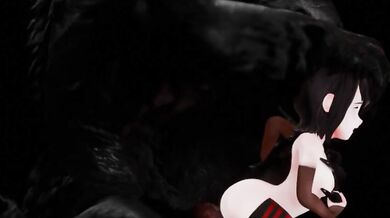 Mavis Gets Roughly Pegged by the Lycanthrope in her Bedroom