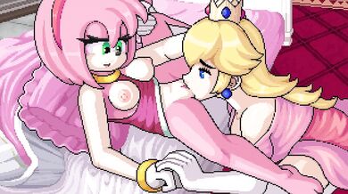 Amy's Sweet Peach Cunt Gets Licked