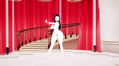 The Naked Babe and the Calm MMD